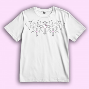 Футболка Death metal Kitty