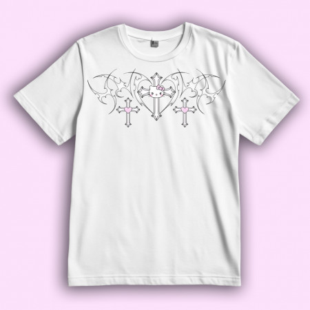 Футболка Death metal Kitty