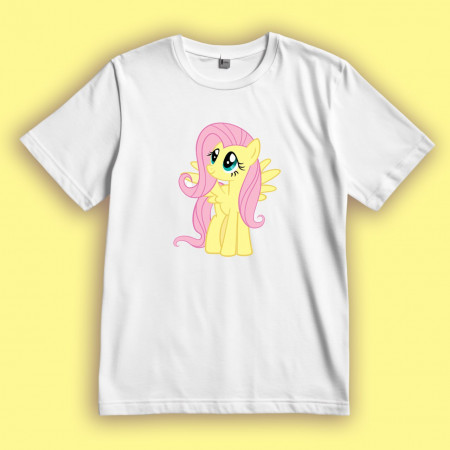 Футболка самая добрая пони Флаттершай 