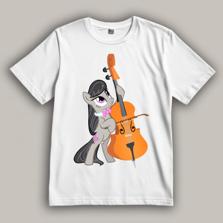 Футболка My Little Pony. Пони виолончелистка Октавия Мелоди 