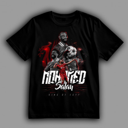 Футболка Mohamed Salah. King of Egypt 
