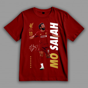 Футболка Мохамед Салах у домашній формі ФК «Ліверпуль»