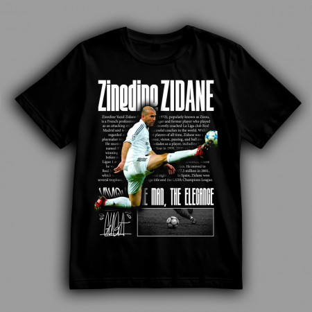 Футболка Зинедин "Зизу " Зидан