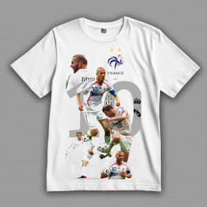 Футболка Зінедін Зідан. Все життя як чемпіонат