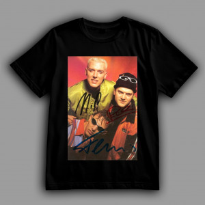 Футболка Scooter фото групи з автографами