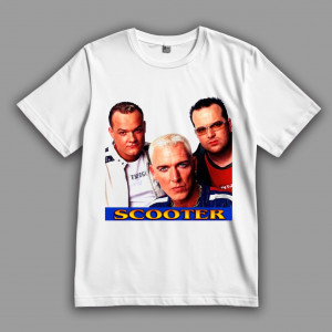 Футболка Scooter техно-група з Гамбурга