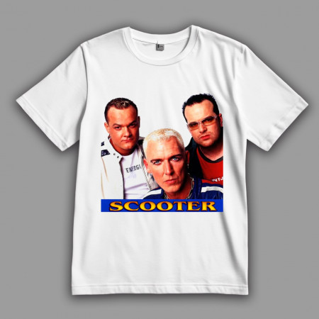 Футболка Scooter техно-группа из Гамбурга