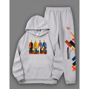 Спортивний костюм с принтом "Спортсмены" Казимира Малевича