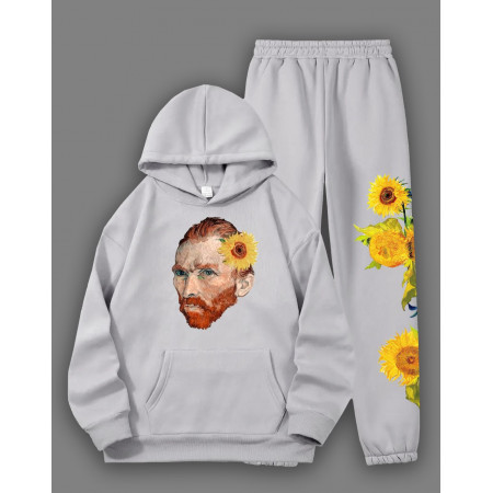 Спортивний костюм з принтом «Соняшники» Вінсента ван Гога