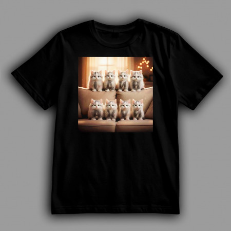 Футболка с милыми котятами