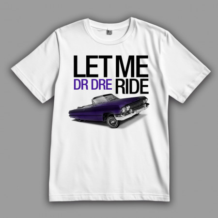 Футболка Dr. Dre "Let Me Ride," 1964 Chevrolet Impala 