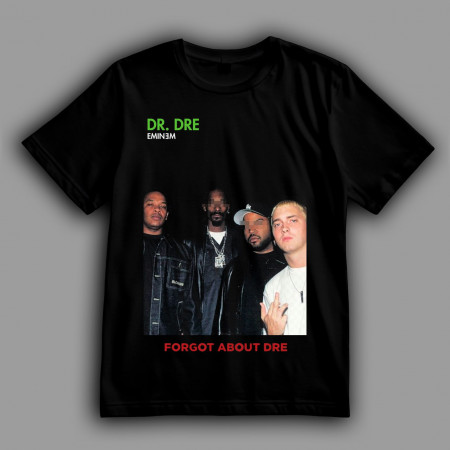 Футболка Легенди хіп-хопу: Dr. Dre, Snoop Dogg, Ice Cube та Eminem