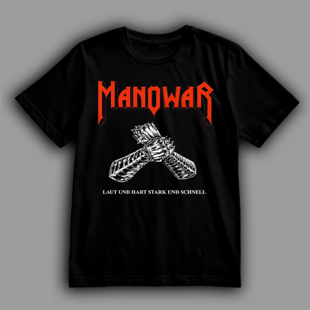 Футболка Manowar "Laut Und Hart Stark Und Schnell"