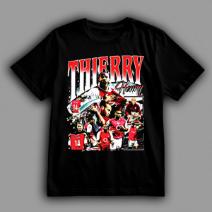Футболка Тьерри Анри. Посвящение периоду выступлений за лондонский «Арсенал»