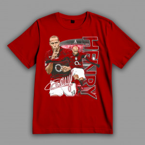 Футболка Тьерри Анри. Бомбардирующая "14"