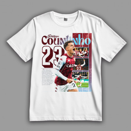 Футболка Филипе Коутиньо. Полузащитник «Астон Вилла»