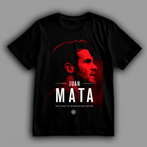 Футболка Juan Mata, welcome to Manchester United
