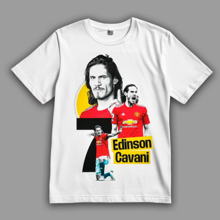 Футболка Эдинсон Кавани. Воин до последней минуты матча