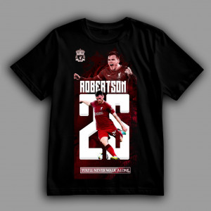 Футболка Энди Робертсон. Сердцебиение левого фланга