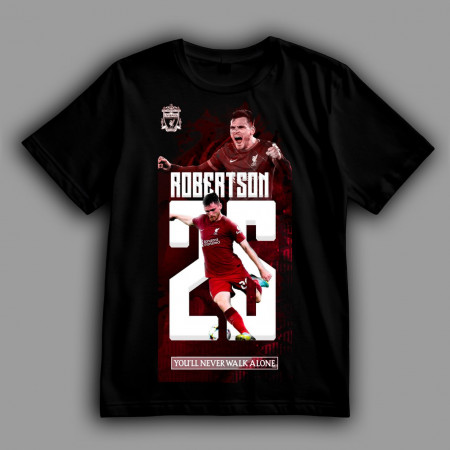Футболка Энди Робертсон. Сердцебиение левого фланга