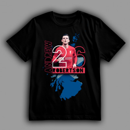 Футболка Энди Робертсон. Шотландский мотор