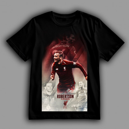 Футболка Энди Робертсон. Из "Халла" — на вершину Европы