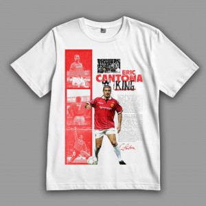 Футболка Эрик Кантона. Тот, кто принёс чемпионство