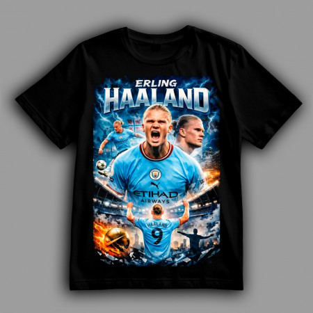 Футболка Эрлинг Холанн. Торговец голами из вратарской