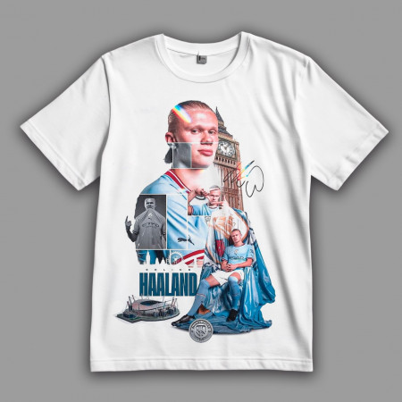 Футболка Эрлинг Холанн. Скандинавский шторм на футбольной вершине 