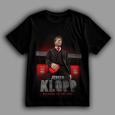 Футболка Юрген Клопп. Добро пожаловать на «Коп»