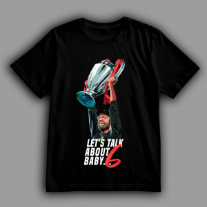 Футболка Jürgen Klopp. Let's talk about baby. 6