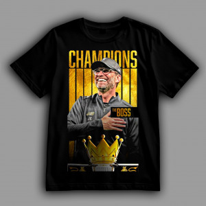 Футболка Юрген "The Boss" Клопп. Тренер чемпионов