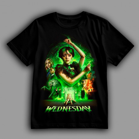 Футболка Мир Уэнсдэй