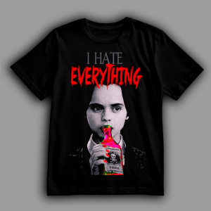 Футболка Венздей. Я ненавиджу все