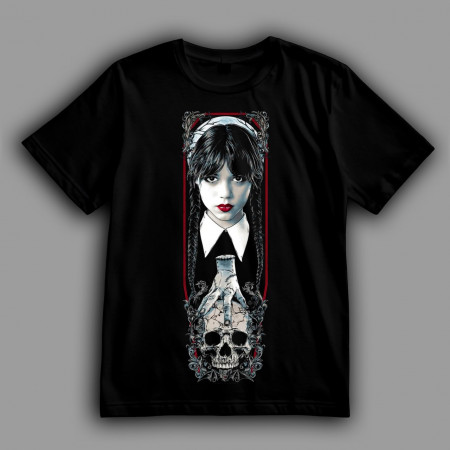 Футболка Уэнсдей Аддамс и Вещь