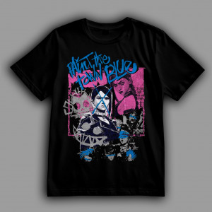 Футболка Arcane: League of Legends. Paint the Town Blue