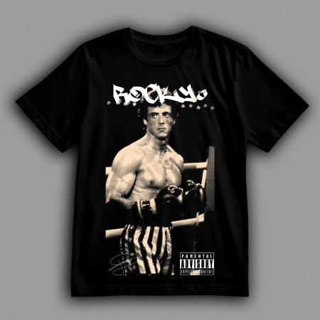 Футболка Rocky. Історія чемпіонства Роккі Бальбоа