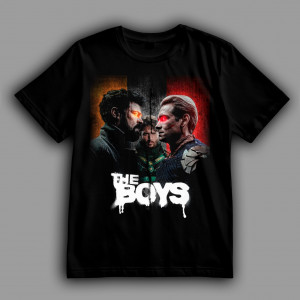 Футболка The Boys. Протистояння Біллі Бутчера та Хоумлендера
