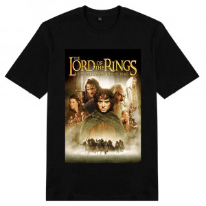Футболка Властелин колец. Официальный постер к фильму Питера Джексона