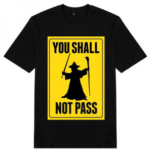 Футболка The Lord of the Rings. You shall not pass