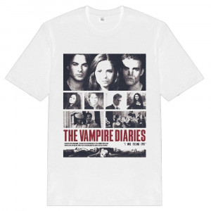 Футболка Дневники вампира. Я чувствовал себя эпично