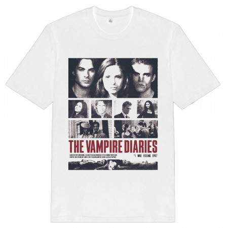 Футболка Дневники вампира. Я чувствовал себя эпично