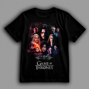 Футболка Гра престолів. Усі головні персонажі