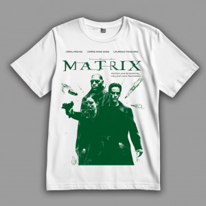 Футболка Культовый научно-фантастический боевик "Матрица"