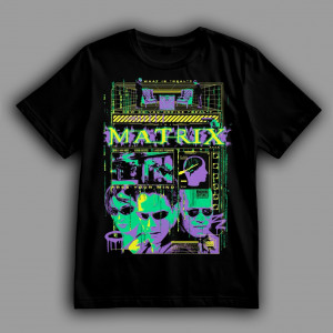 Футболка Матрица. Что такое "реальность"? Освободи свой разум