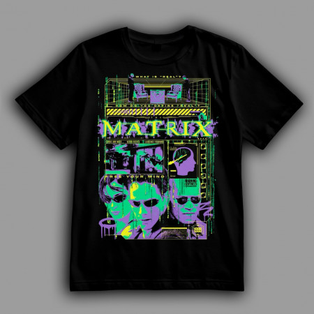 Футболка Матрица. Что такое "реальность"? Освободи свой разум