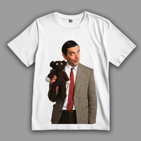 Футболка Містер Бін з найкращим другом Тедді