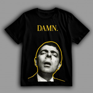 Футболка Mr. Bean. DAMN