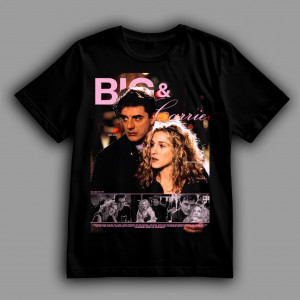 Футболка Секс в большом городе. Мистер Биг и Кэрри Брэдшоу