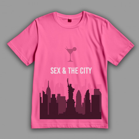 Футболка Секс в большом городе. Ни один мужчина не стоит того, чтобы перестать из-за него наслаждаться жизнью